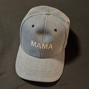 Denim blue ‘MAMA’ Cap